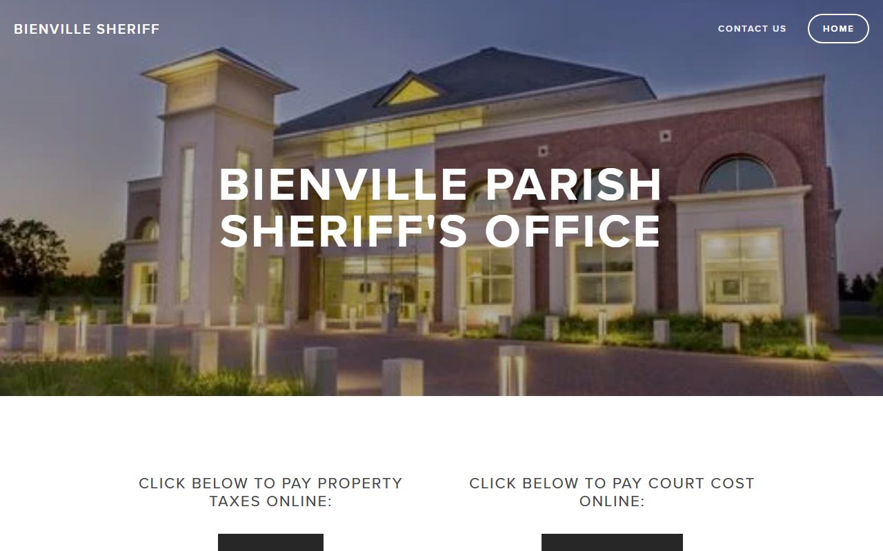 Bienville Parish court records sheriff website