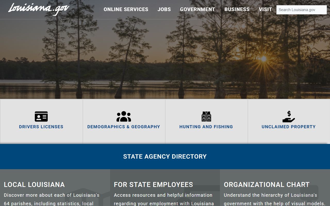 Bienville Parish inmate records Louisiana state custody portal